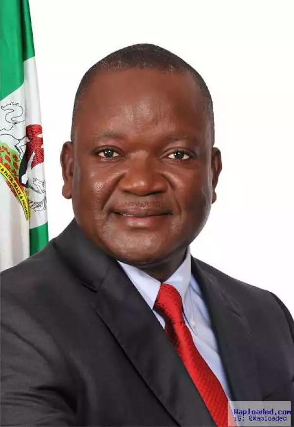 Ortom vows to sanction Benue school for refusing to use his portrait